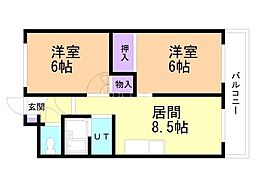 アルカンタラ白石 (旧ビッグバーンズマンション白石) 4階