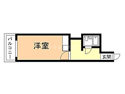 朝日プラザ東札幌 1Kの間取図画像