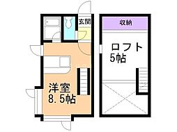 間取図画像 ワンルーム