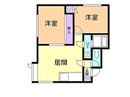 しろがねパレス 2階