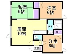 間取図画像 3LDK