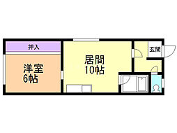 旭水マンション 2階/203