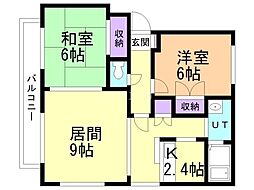 ハーベストコート 1階