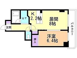ガーデンハウス清田通り 3階/303