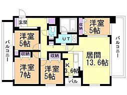 間取図画像 4LDK