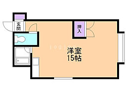 間取図画像 ワンルーム