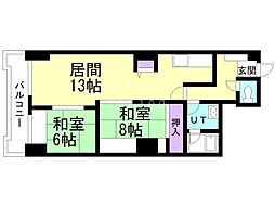 シャンボール豊平 8階