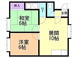 コーポ林B 2階/201