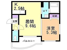 ルーヴェ月寒中央通 4階/406