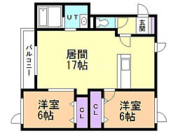 さくら館　壱 2階