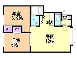 アファームド南平岸 1階
