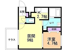 札幌市営南北線 南平岸駅 徒歩4分