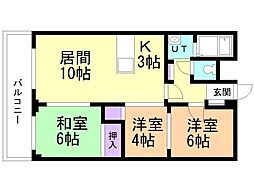 エトワール中の島 2階