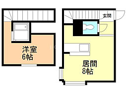 ル・シエル月寒 1LDKの間取図画像