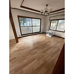 札幌市営南北線 真駒内駅 バス22分 じょうてつバス簾舞団地下車 徒歩10分の賃貸一戸建て 1階4LDKのリビング/ダイニング