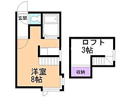 間取図画像 ワンルーム