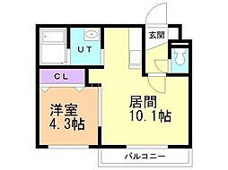 札幌市営東西線 南郷13丁目駅 徒歩5分 3階/-