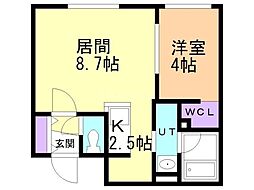 札幌市営東西線 南郷13丁目駅 徒歩7分 2階/-