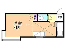 間取図画像 ワンルーム