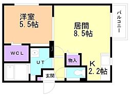 ボヌール豊平 4階/401