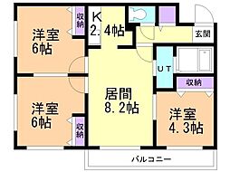札幌市営東西線 南郷18丁目駅 徒歩8分