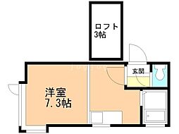 間取図画像 ワンルーム