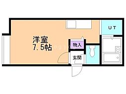 FlatHome ワンルームの間取図画像
