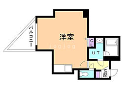 スカイアヴェニュー広和No.15 ワンルームの間取図画像