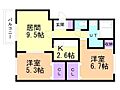 グリーンリーフ村上5階5.8万円