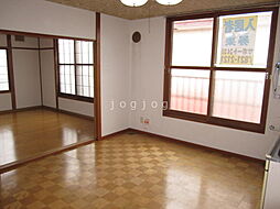 札美マンション 2階2LDKのリビング/ダイニング