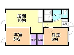 グランジュールD 1階