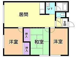リヴィエール412Ｃ 2階