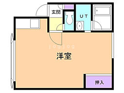 間取図画像 ワンルーム