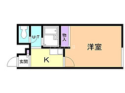 レオパレスフロリード 2階