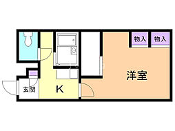 レオパレスヴェルデュール 2階