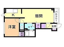 ノースパレス 1階