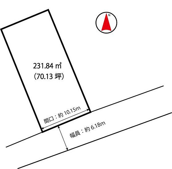 約70坪のゆったりとしたおおきさです