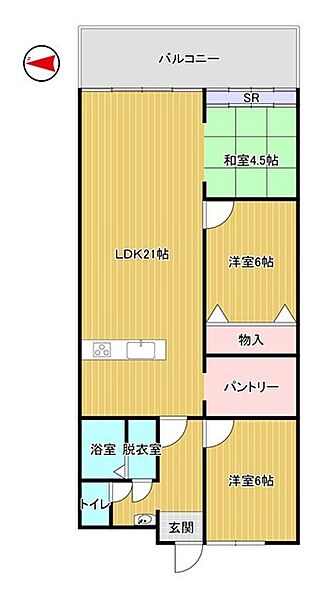 間取り：317000012334