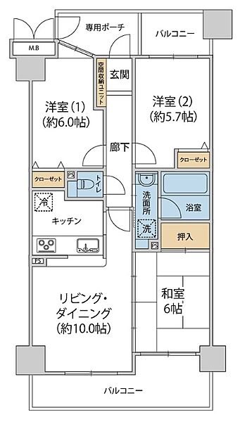 間取り：317000012881