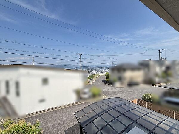 2階洋室からの眺望です！