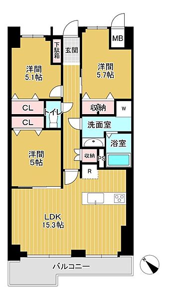 間取り：334000273746