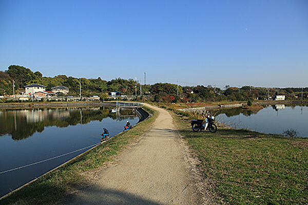 画像20:その他周辺「釜谷池群まで1400ｍ」兵庫県・東播地方は全国でもっとも農業用ため池が多いと言われる地域。周辺には貴重な自然が残っています。