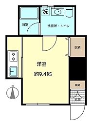 HouseLoka ワンルームの間取図画像