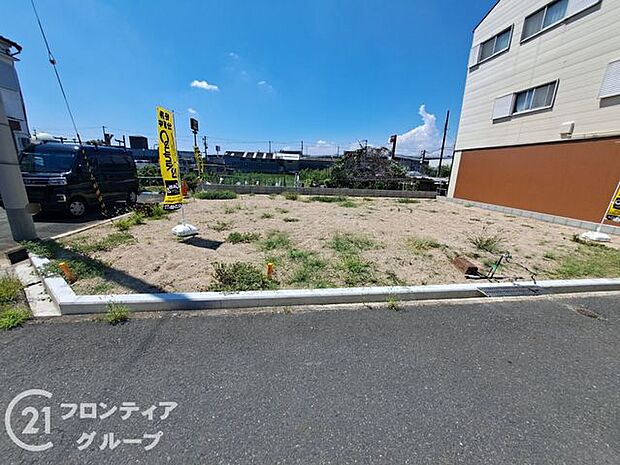 深北緑地へ自転車圏内の閑静住宅街角地。