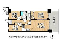 間取図画像 3LDK
