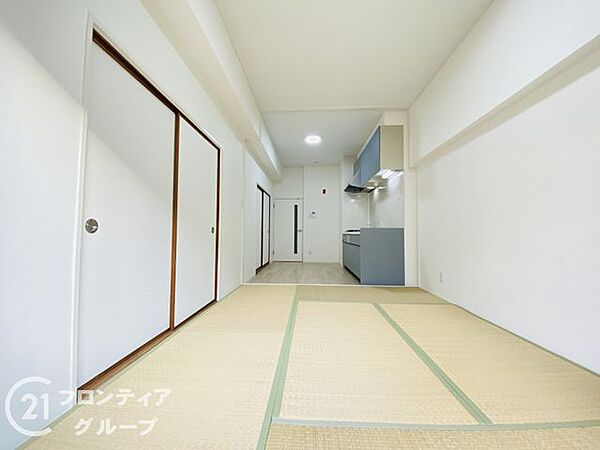 オープンな空間が、広々とした印象を与えます。