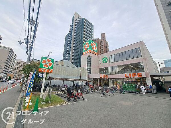 ライフ四天王寺店 徒歩9分。 720m
