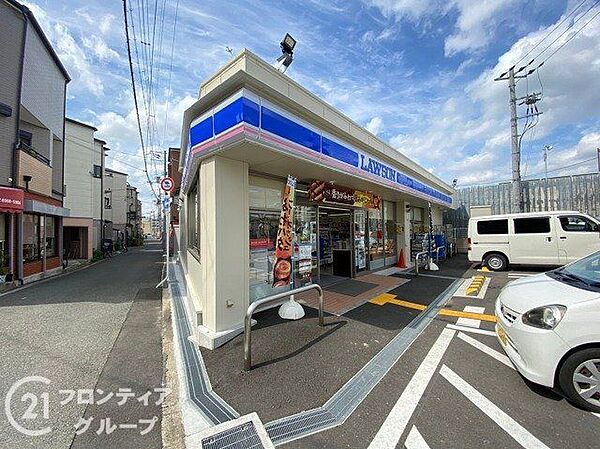ローソン新喜多東一丁目店 徒歩6分。 470m