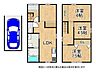 間取り：南向きの間取りは、日当たりが良く、明るいリビングで快適な生活を楽しめます。自然光がたっぷり入り、心地よい空間です。