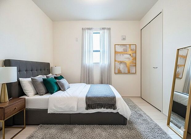 【配置してある家具や小物はCGによるイメージです】【Bedroom】居室